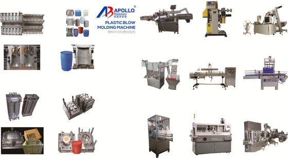 Hydraulic System 3L HDPE Blow Molding Machine Electric Controlling Easy Installation